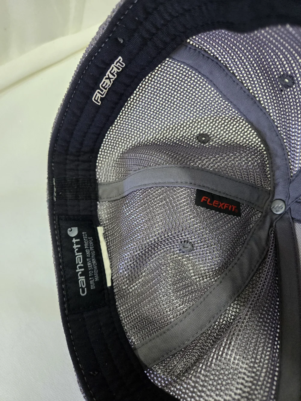 Carhartt Gray Mesh Back Logo Cap
